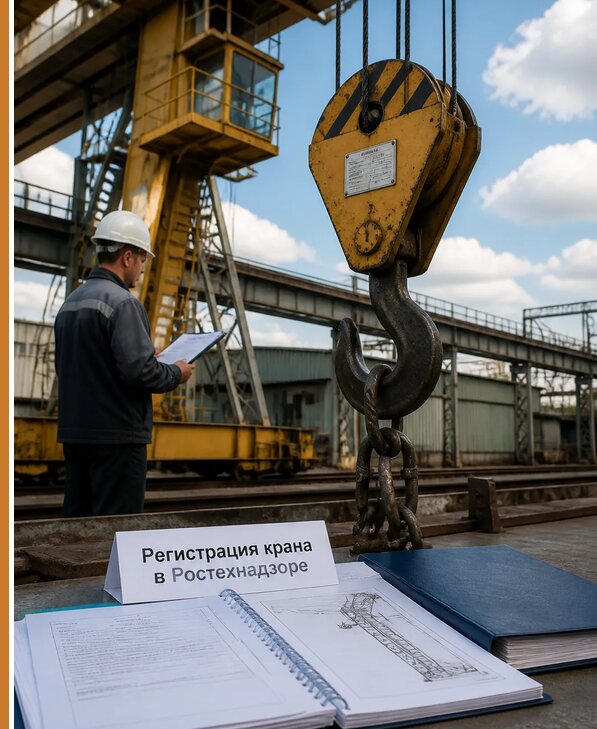 Регистрация крана в Ростехнадзоре в Реже от 16430 р. | Авеста ОТиПБ